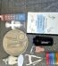 Pachet Bariatric Gold: pachetul complet post-bariatric cu jurnal, farfurie porționată, organizator, sticlă motivațională, shaker, recipient la pachet, plicometru, centimetru corporal și statuetă motivațională